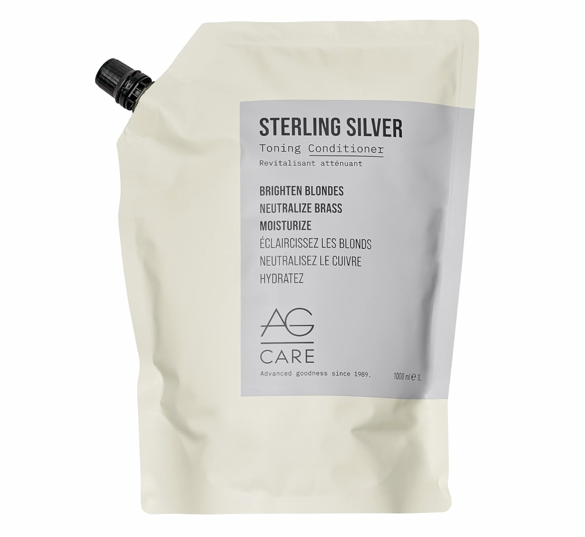AG Care - Sterling Silver Toning Conditioner 1L Pouch