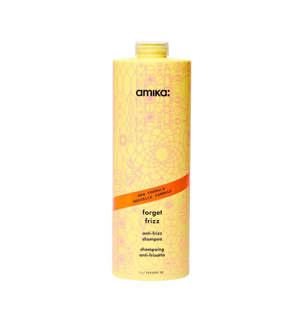 AMIKA - Forget Frizz Anti-Frizz Shampoo 1L