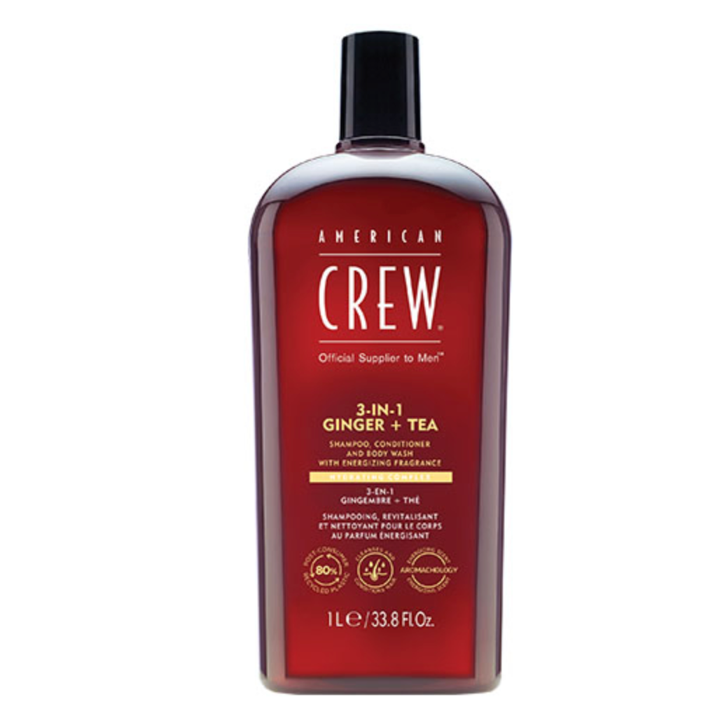 American Crew - 3-IN-1 Ginger & Tea 1L