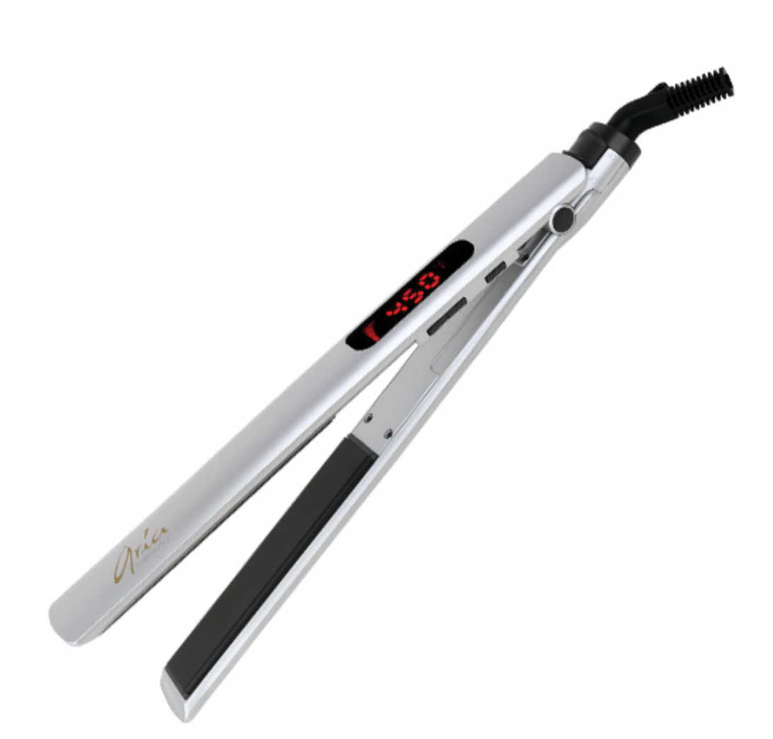 Aria Beauty - 1” Digital Straightener with Extra Long Plates
