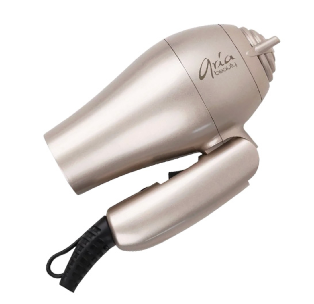 Aria Beauty - Brushed Gold Mini Dryer