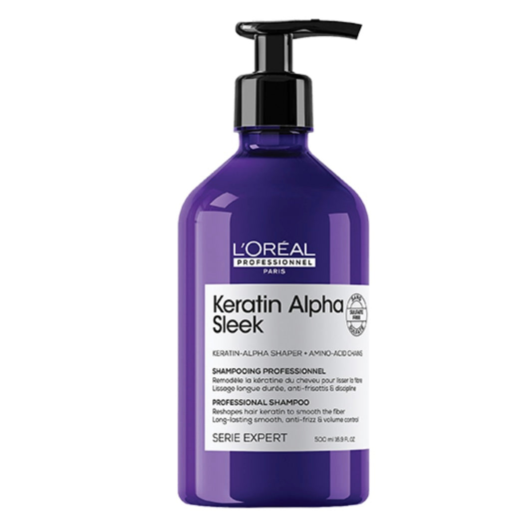 L'Oréal Professionnel - Keratin Alpha Sleek Shampoo 500ml