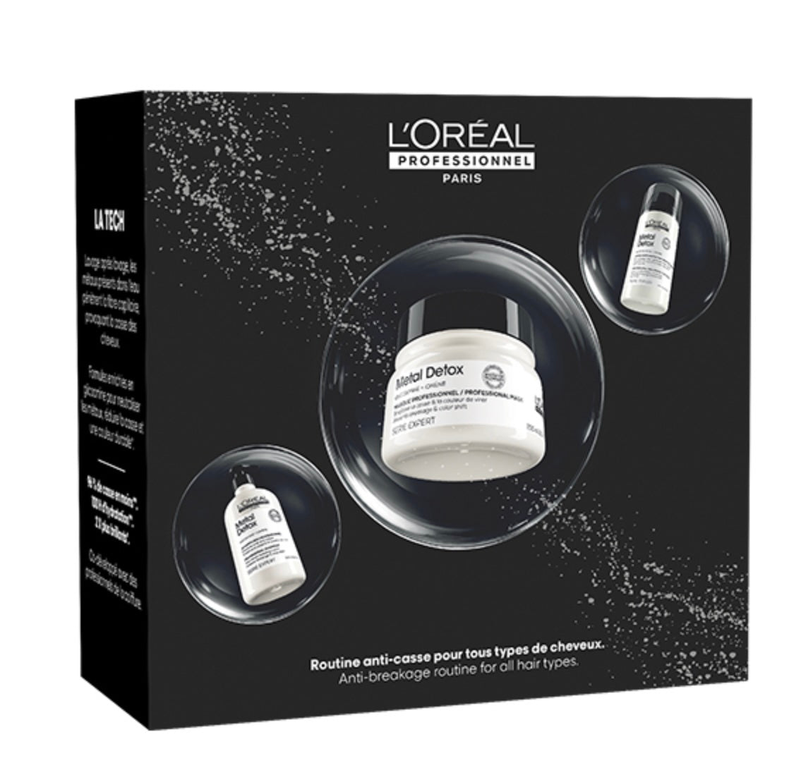 L'Oreal Professionnel - Serie Expert Metal Detox Holiday Trio ($164 Retail Value)