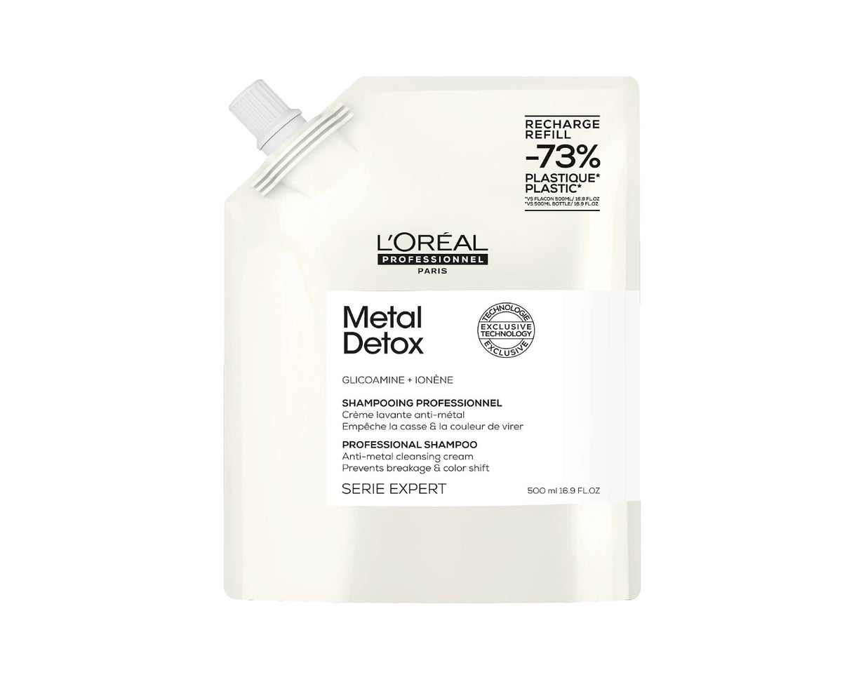 L'Oréal Professionnel - Metal Detox Anti-Metal Cleansing Crème Shampoo Refill 500ml