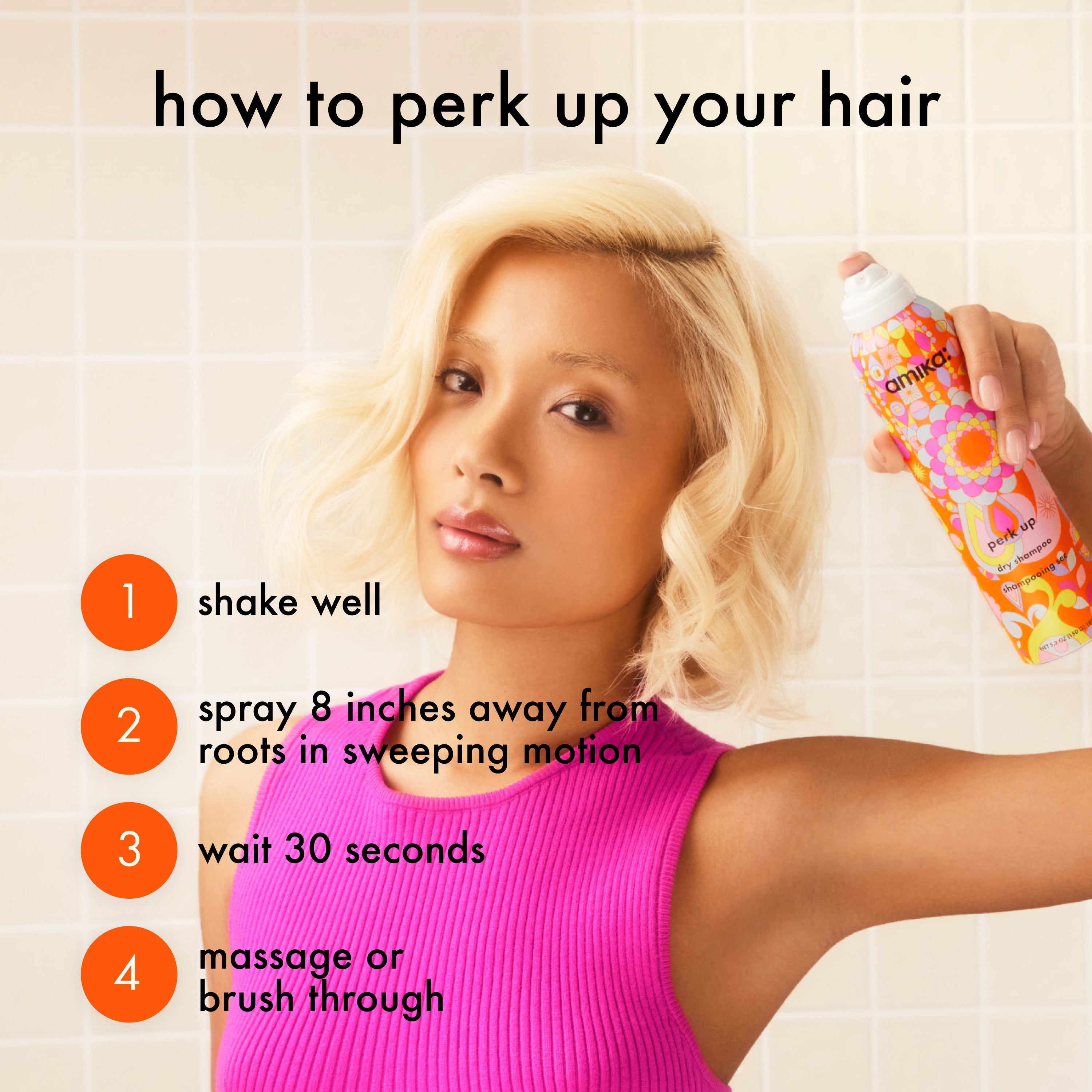 Amika AMIKA - ''Perk Up'' Dry Shampoo - photo 5