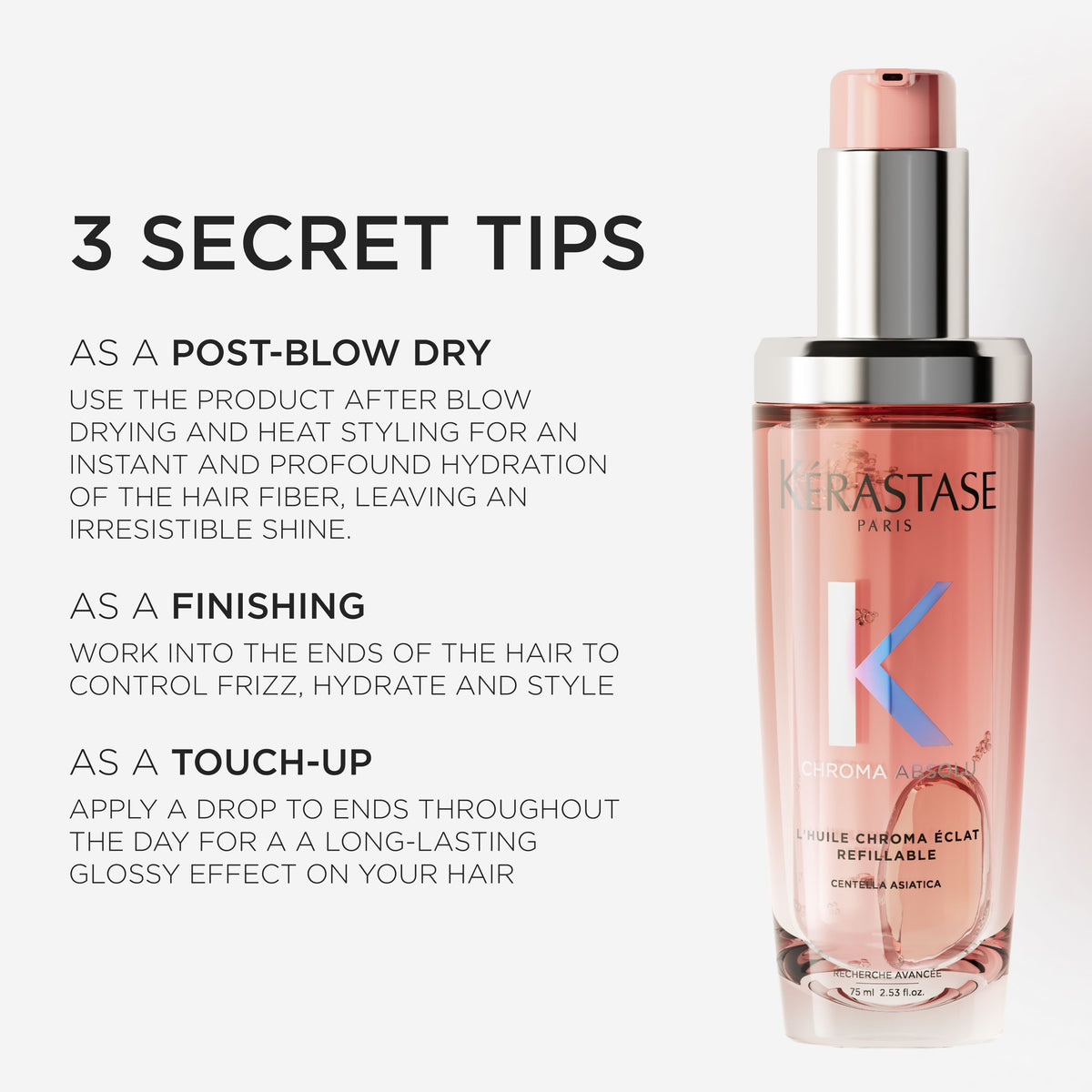 Kérastase Kérastase - Chroma Absolu L'huile Éclat Radiance Sublimating Oil - photo 3