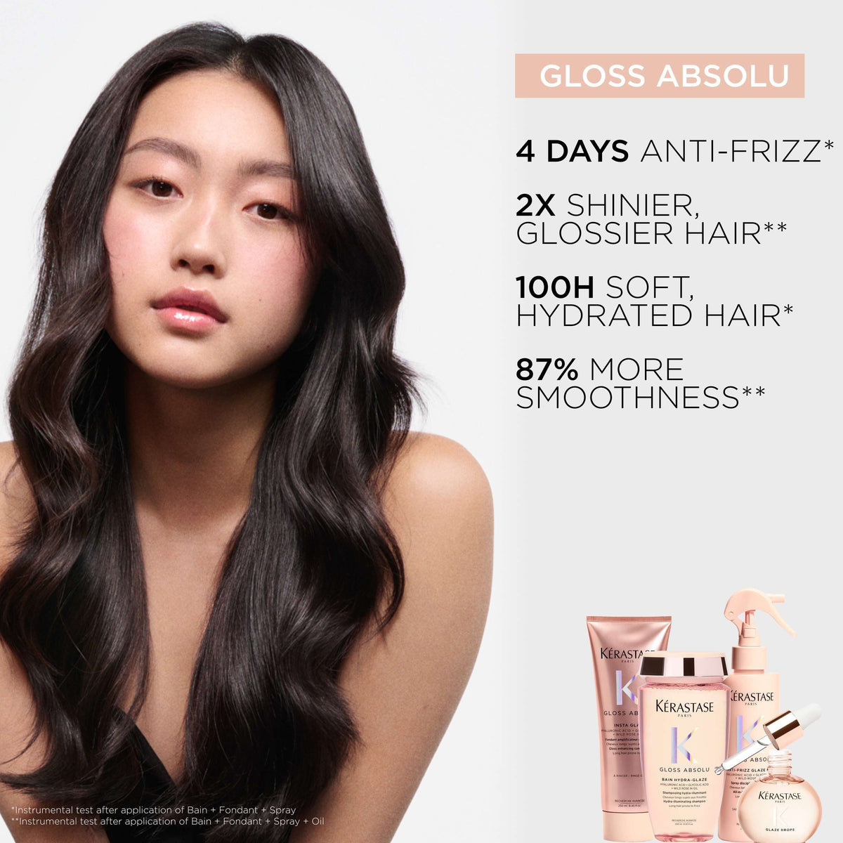 Kérastase KÉRASTASE - Gloss Absolu Anti-Frizz Glazing Milk - photo 3