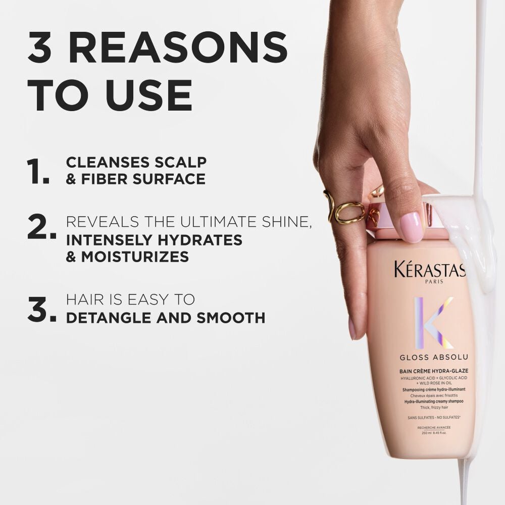 Kérastase Kérastase - Gloss Absolu Bain Crème Hydra-Glaze - photo 7