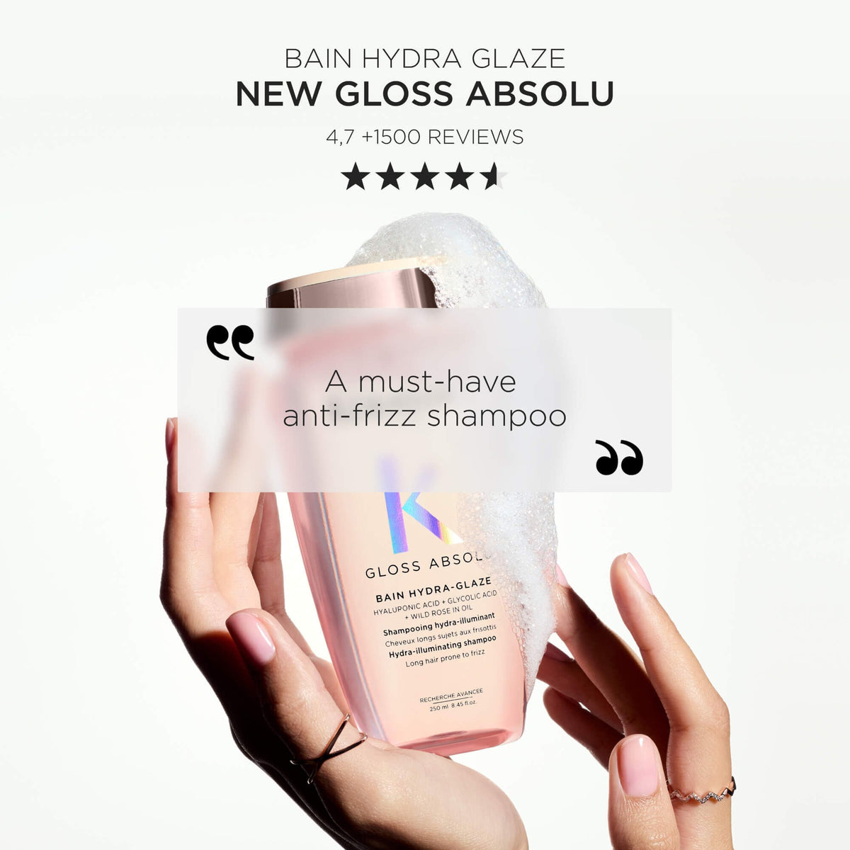 Kérastase KÉRASTASE - Gloss Absolu Bain Hydra-Glaze (500ml) - photo 9