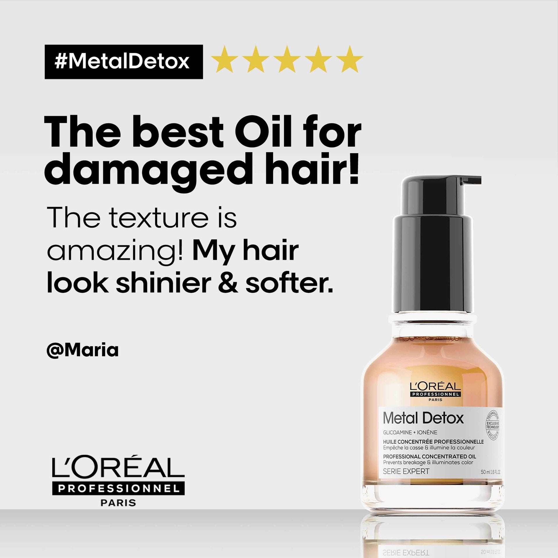 L'Oréal Professionnel L’Oréal Professionnel - Metal Detox Concentrated Oil - photo 2