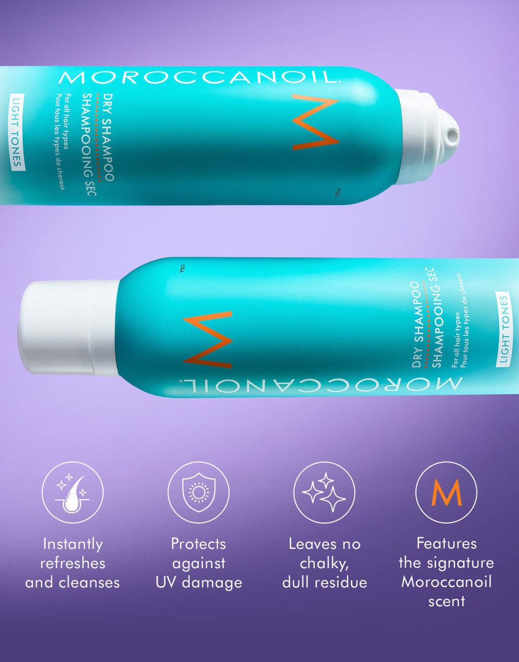 Moroccanoil MOROCCANOIL -  Dry Shampoo Light Tones (Travel Size) - photo 6