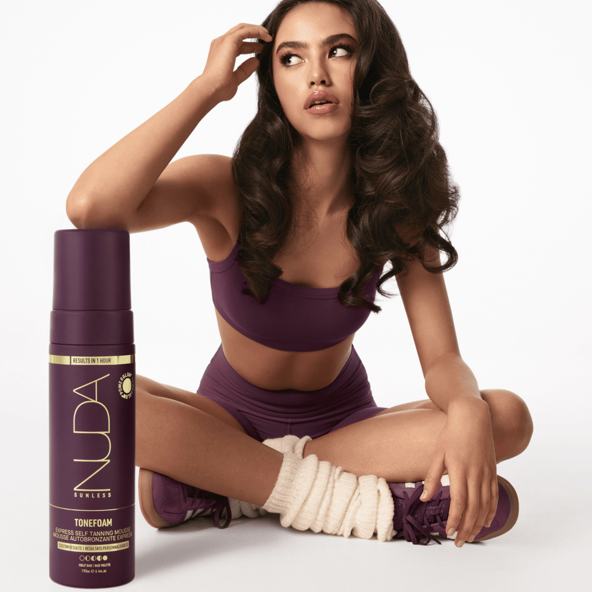 Nuda NUDA - TONEFOAM Express Self Tanning Mousse (Violet) - photo 5